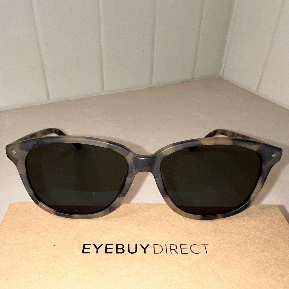 EyeBuyDirect Escape S Tortoise Shell‎ Eyeglasses Frames 52-15-135 Acetate Unisex